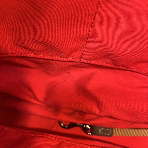 Dooney & Bourke Maxine Tote Denison Leather Smoke Gray Shoulder Bag Crocodile - Picture 13 of 15